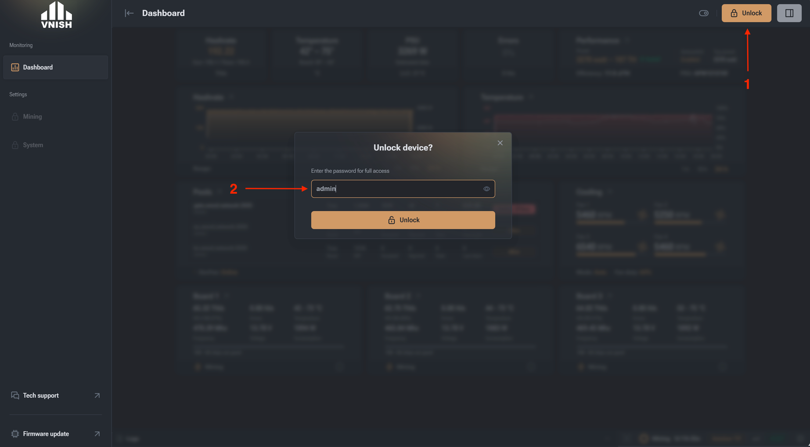 Advanced settings