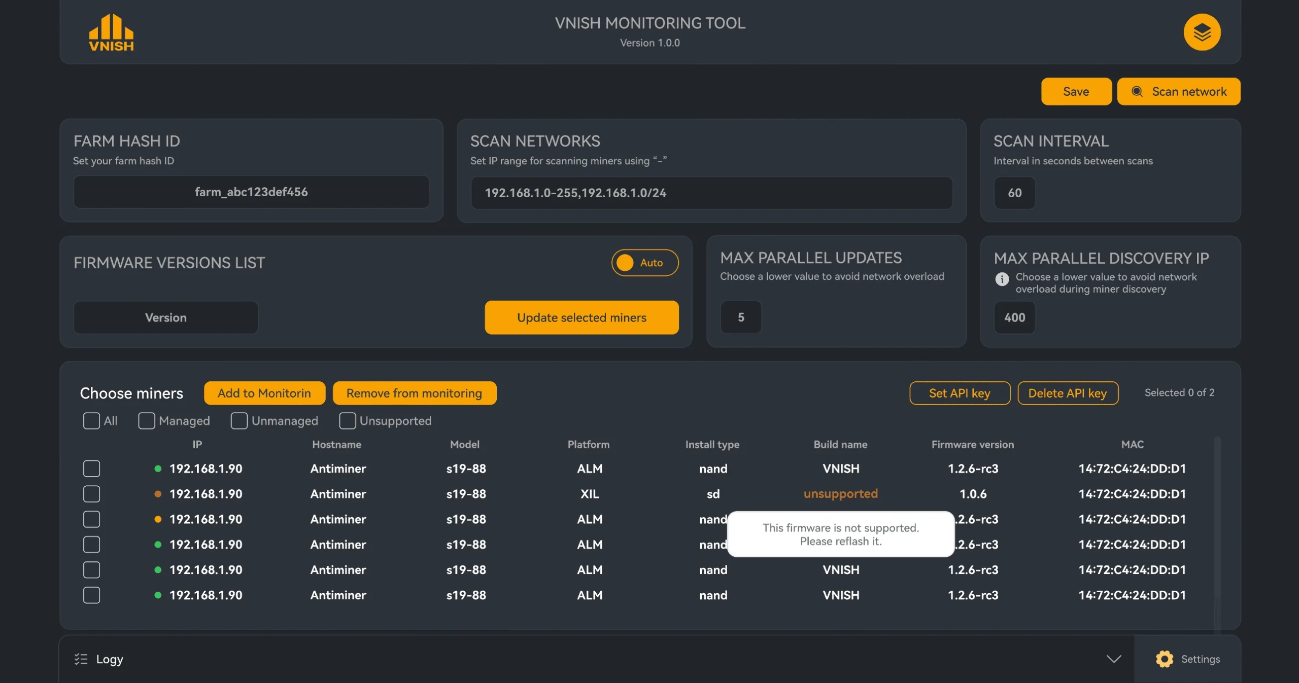 How to connect miners to monitoring How to connect miners to monitoring