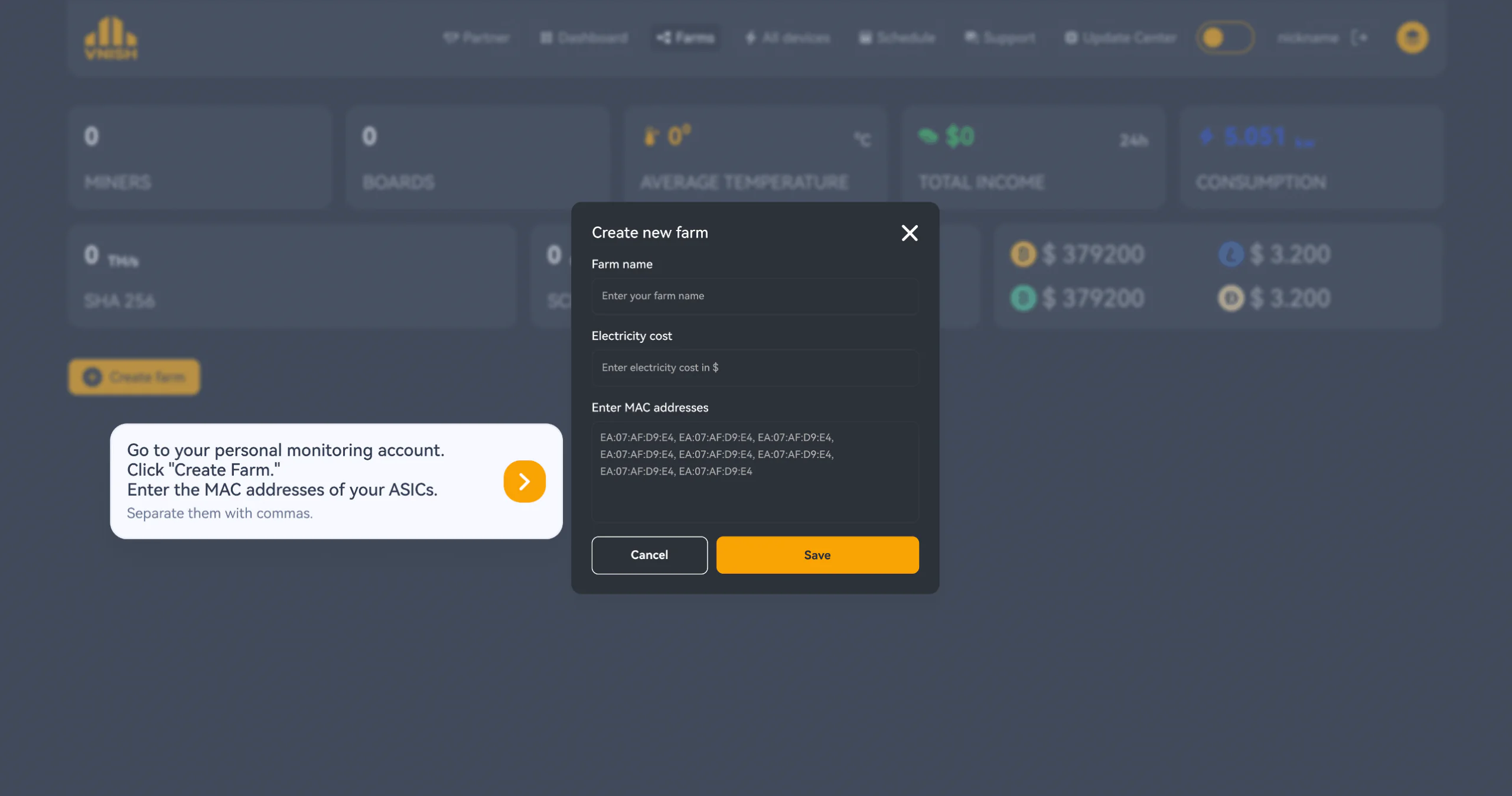 How to connect miners to monitoring How to connect miners to monitoring